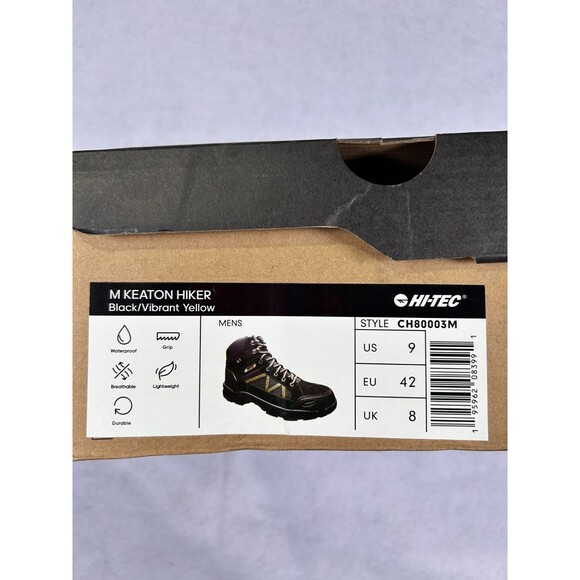 Hi-Tec X-T M Keaton Hiker Steel Toe Boots Mens 9 Waterproof Slip Resistant main image 7
